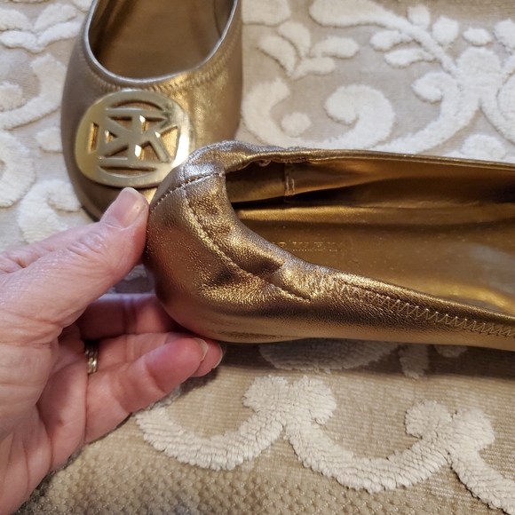 Anne Klein iflex leather ballet flats - Picture 5 of 12